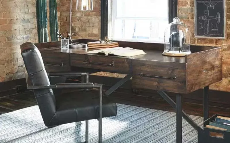 desk in office