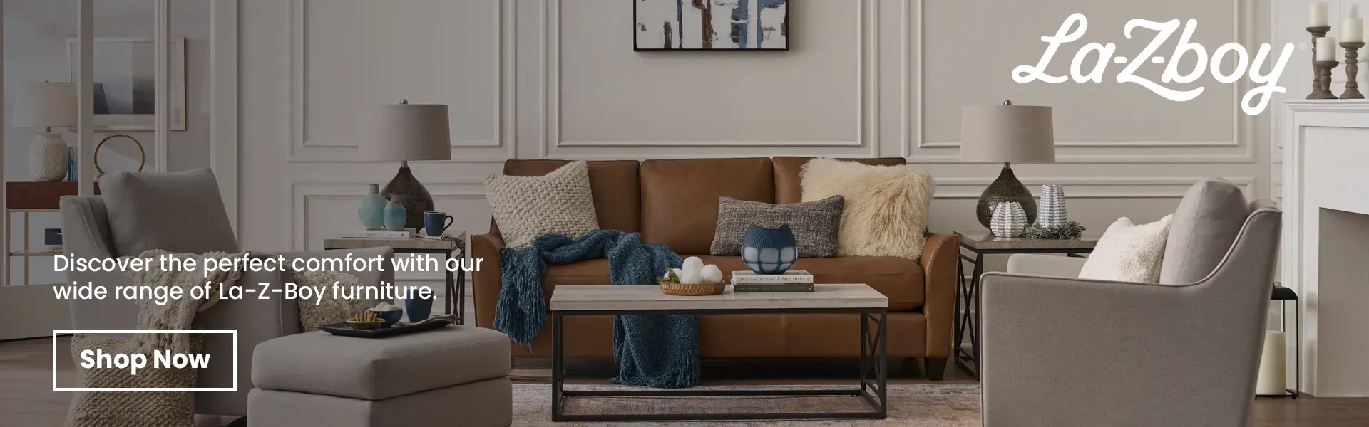 Discover the perfect comfort with our wide range of La-Z-Boy furniture.