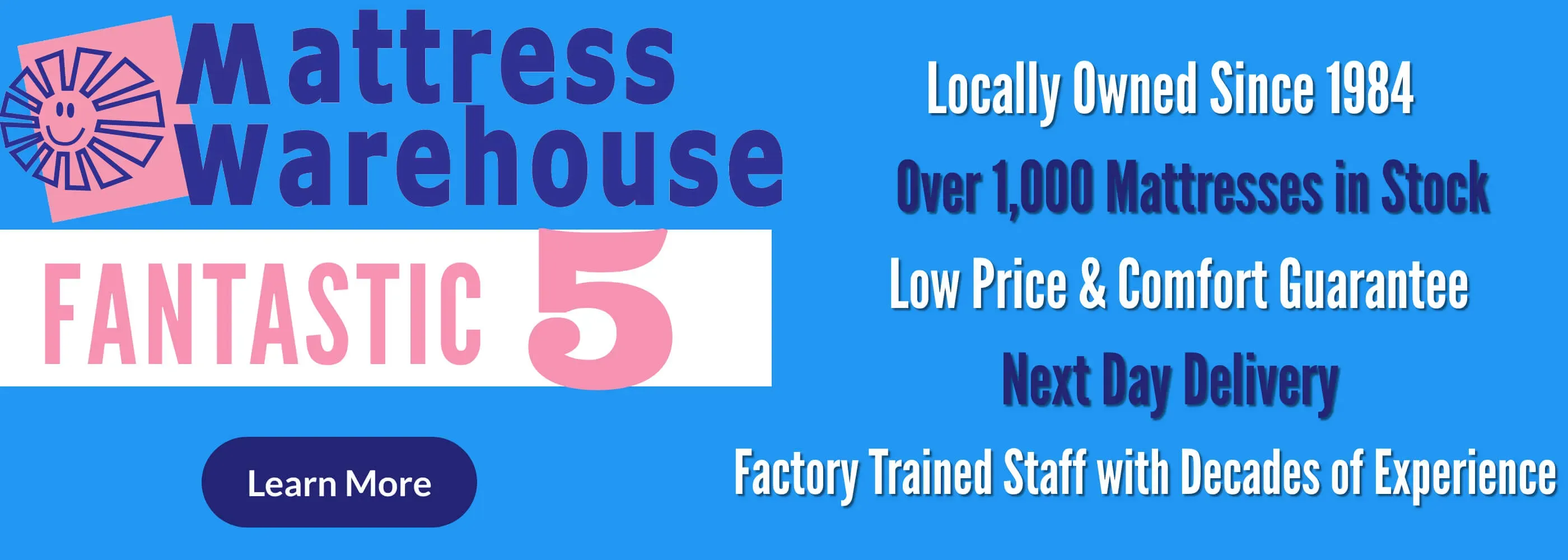 Fantastic 5 at Mattress Warehouse